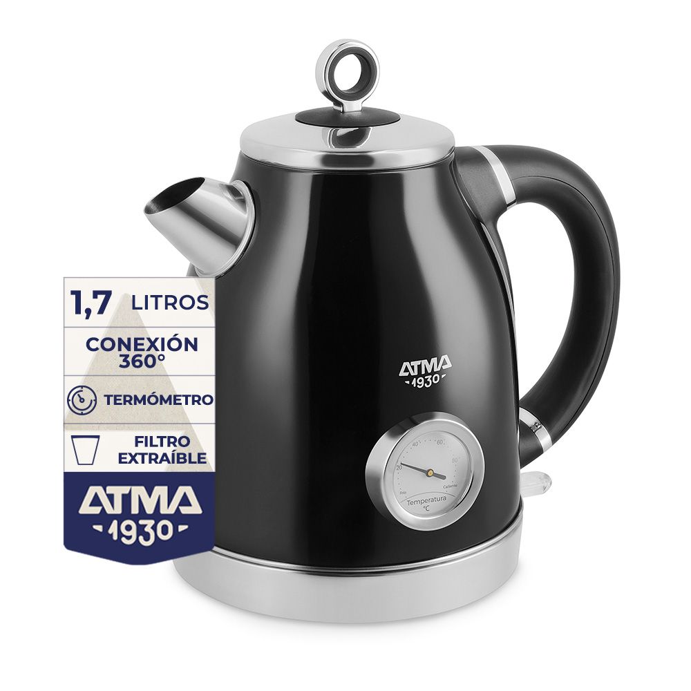 Ktaxon Electric Kettle, Fast Heat with Auto Shut off, Boil Dry Protection,  Black