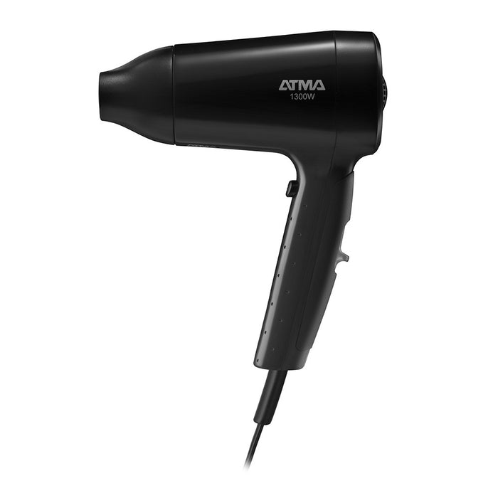 ATMA | Professional Black 1300W Hair Dryer - Styling Power and Speed