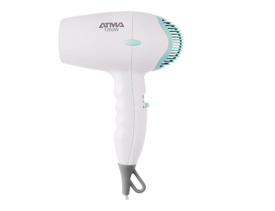 ATMA | White Hair Dryer 2 Speeds 1200W - Professional Hair Styling