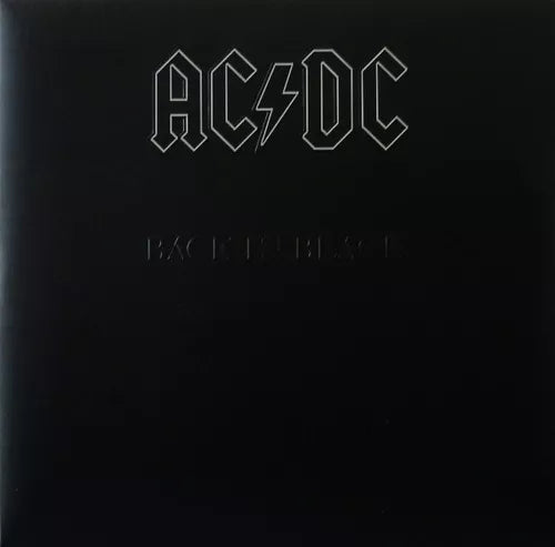 AC/DC Vinyl: Back In Black Sellado- Limited Edition Record