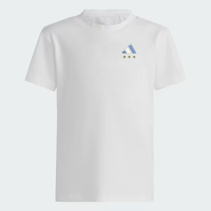 Adidas - Celebrate AFA WC Anniversary with Kids' Messi 5 of Cups Tee
