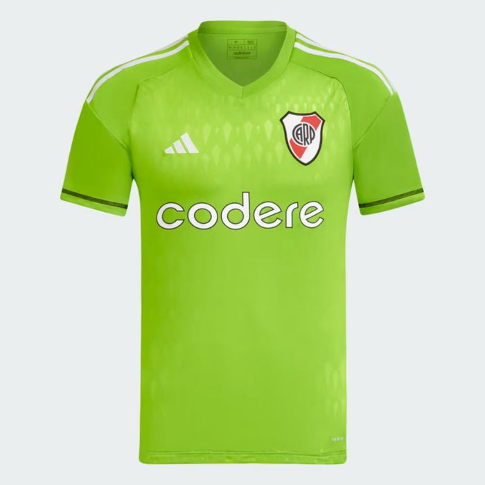 Adidas - Goalkeeper Jersey River Plate 23/24 - Sustainable Men's Soccer Shirt - Camiseta de Arquero River Plate 23/24 Hombre