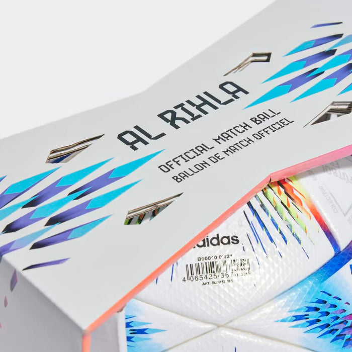 Adidas Al Rihla Pro Soccer Ball - Unleash Your Journey with the Official FIFA World Cup Qatar 2022™ Seamless Precision