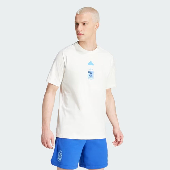 Camiseta Adidas Argentina 24 3 Estrellas para Hombre - Camiseta de Fútbol Cómoda para Aficionados