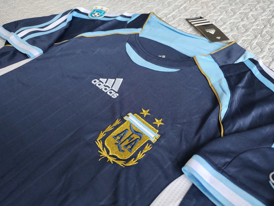 Adidas Argentina Retro 2006 Suplente Soccer Jersey - Authentic Limited Edition Design