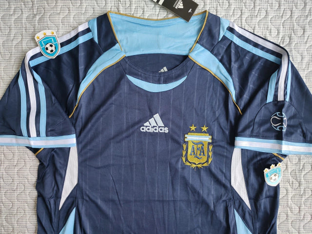 Adidas Argentina Retro 2006 Suplente Soccer Jersey - Authentic Limited Edition Design