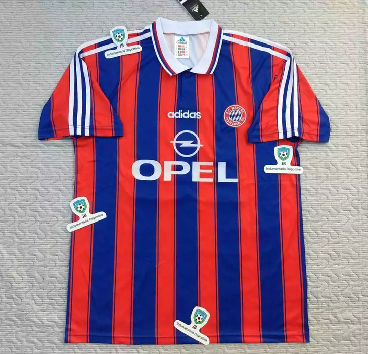 Adidas Bayern Munich Retro 1994 Home Kit - Classic Unprinted Edition
