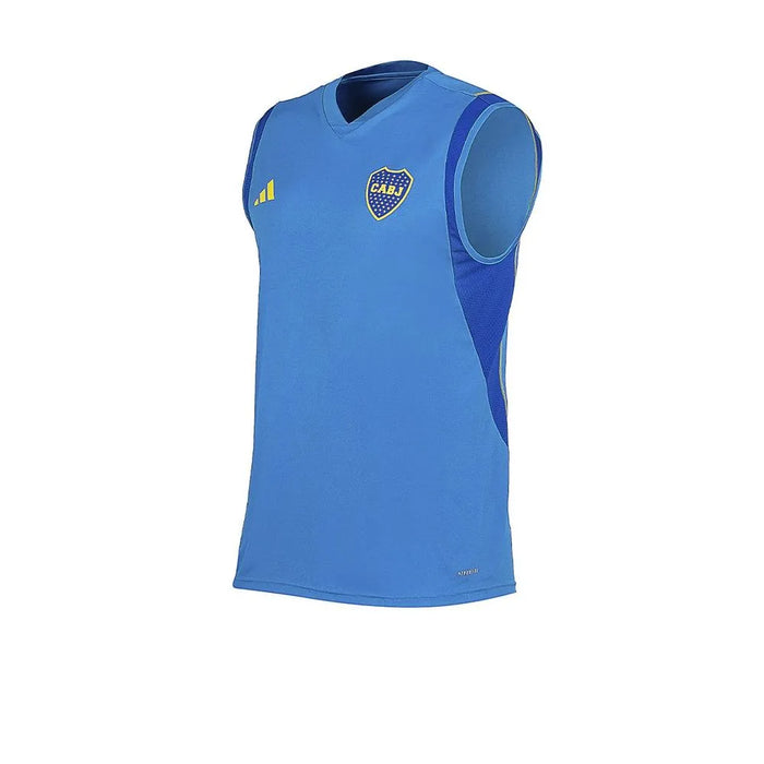 Camiseta sin mangas de entrenamiento azul Adidas 23/24 Boca Juniors Producto Oficial