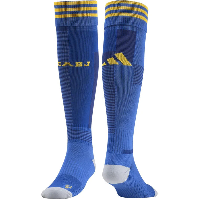 Adidas Boca Juniors 23/24 Soccer Socks - Boca Shop Exclusive Uniform Holder - Medias Uniforme Titular Boca Juniors 23/24