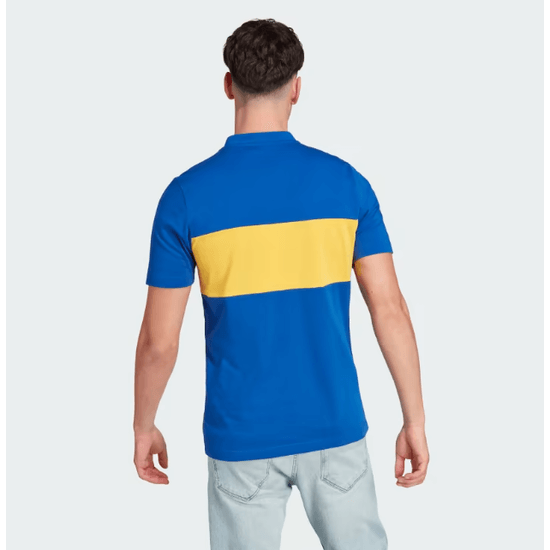 Adidas Boca Juniors Historic T-Shirt - Commemorating 110 Years of Legacy in First Division Debut