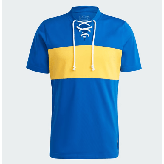 Adidas Boca Juniors Historic T-Shirt - Commemorating 110 Years of Legacy in First Division Debut