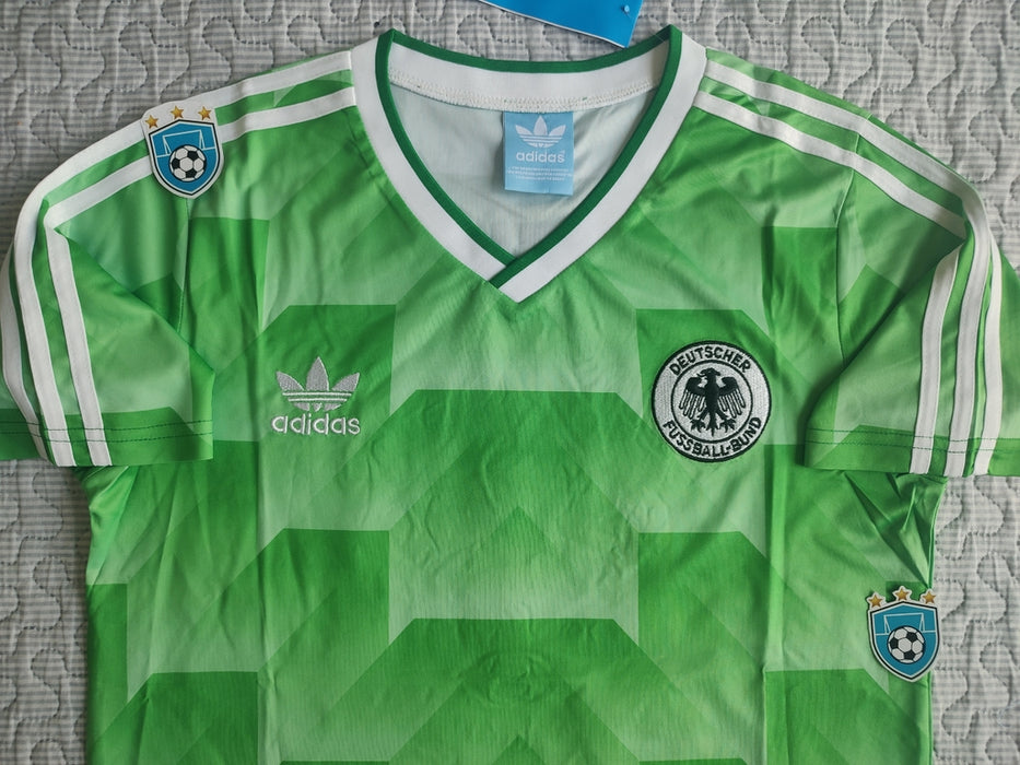 Adidas Germany Retro 1990 World Cup Matthaus 10 Away Jersey - Relive Classic Moments in Football History