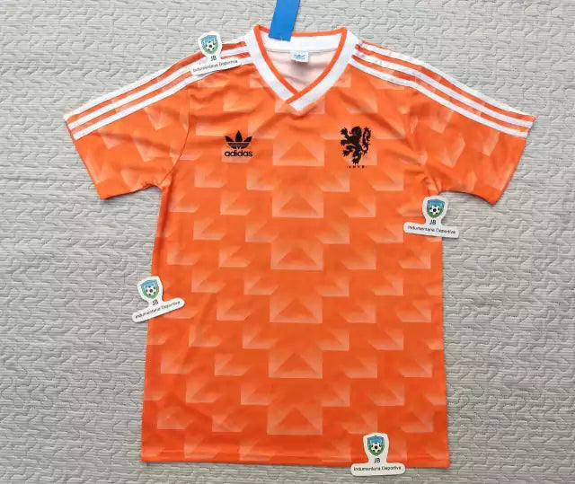Adidas Holland Retro '88 Eurocup Home Jersey - Classic Nostalgia for True Fans