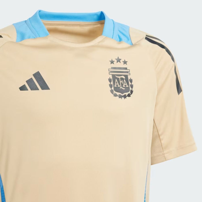 Camiseta de Entrenamiento Adidas Kids Tiro 24 Competition Argentina - Campeón del Mundo, 3 Estrellas