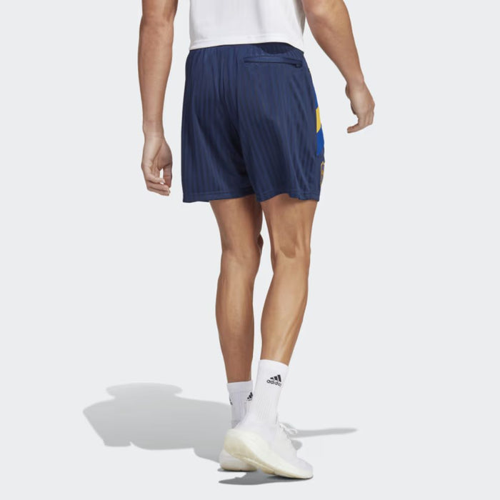 Adidas Men's Boca Juniors Iconic '90s Style Recycled Shorts - Short Icon Boca Juniors Hombre
