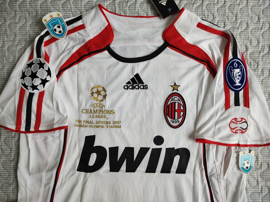 Adidas Milan Retro 2006-07 Away Jersey - Kaka 22 UCL Edition - Authentic Fanwear