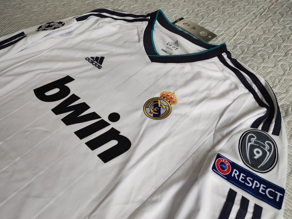 Adidas Real Madrid ML Retro Home Jersey - Ronaldo 7 - 2012-13 UCL Edition