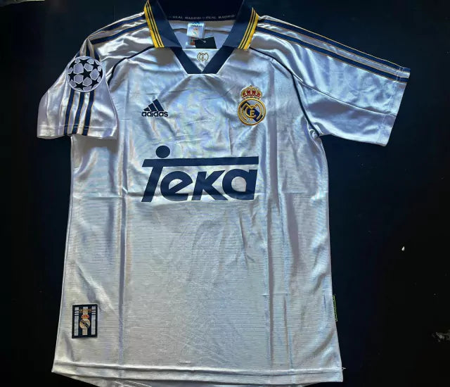Adidas Real Madrid Retro 1999-2000 Authentic Home Jersey - Limited Edition