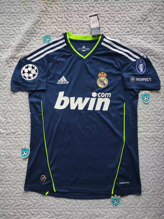 Adidas Real Madrid Retro 2010-11 Away Jersey Ronaldo 7 UCL Edition - Authentic Football Apparel