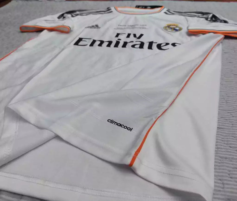 Adidas Real Madrid Retro 2013/14 Home Kit with Ronaldo 7 UCL - Authentic Football Jersey