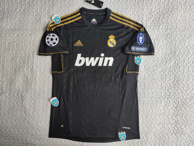 Adidas Real Madrid Retro Black Jersey 2011-12 - Ozil 10 UCL Edition