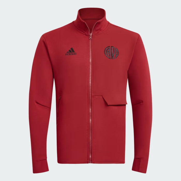 Adidas River Plate Anthem Jacket - Classic Sportswear in Club Colors