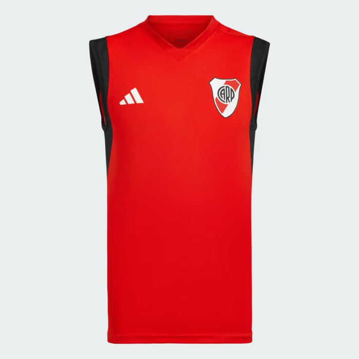 Adidas River Plate Sleeveless Training Tee - Official Club Merch for Men - Camiseta Sin Mangas Musculosa River Plate Hombre