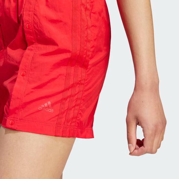 Adidas Snap Closure High Waist Shorts - Elevate Your Style with Sustainable Athletic Wear