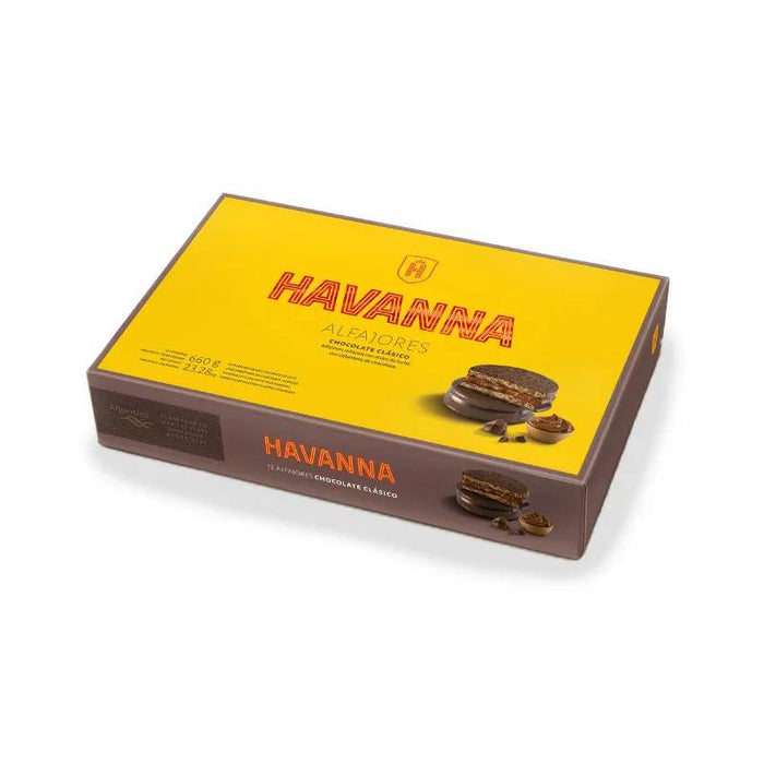 Doce de Leite Alfajor Havanna Chocolate ao Leite (12u) 