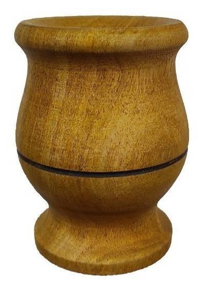 Algarrobo Carob Mate Gourd Solid Wood Copita Style (handmade variations)