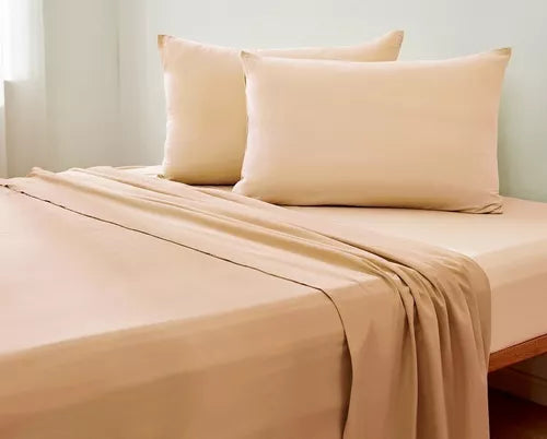 Amarelo Textil | Premium 1.5-Plaza Cotton Sheet Set - Luxurious Feel and Quality for Ultimate Comfort and Style
