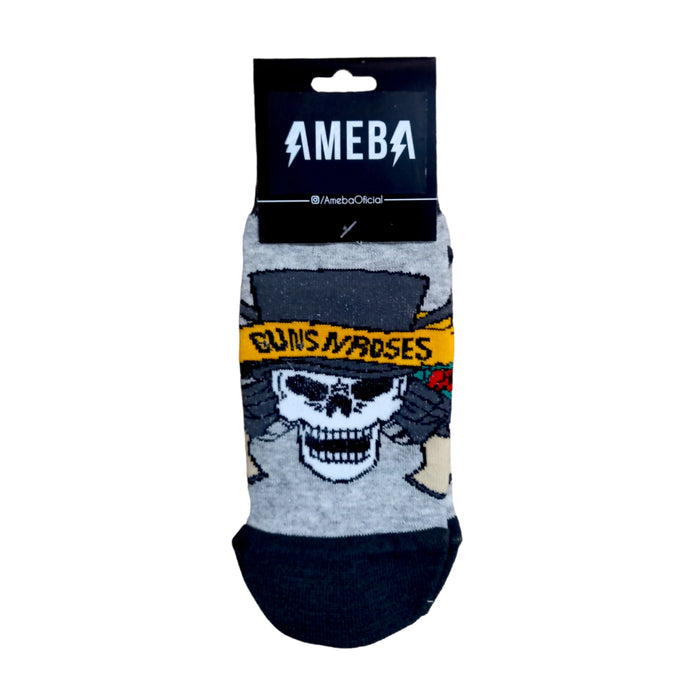 Ameba | Guns N' Roses Iconic Global Rock Socks - Apetite for Destruction Style | 20 cm x 10 cm