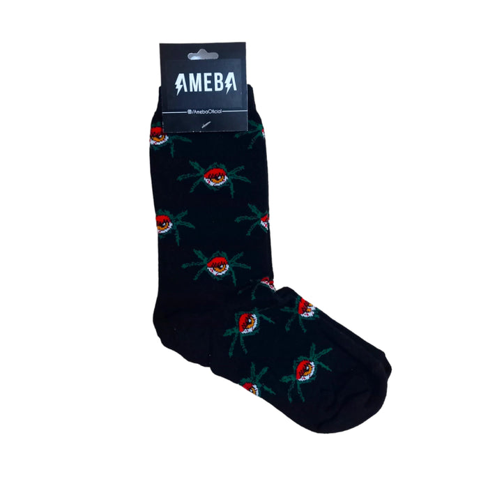 Ameba | Intoxicados Rock Argentino Socks - Stylish Footwear for Music Enthusiasts | 35 cm x 10 cm