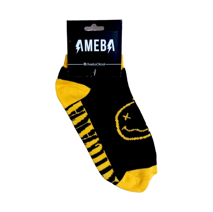 Ameba | Nirvana Nevermind Iconic Grunge Rock Socks - Stylish & Comfortable | 20 cm x 10 cm