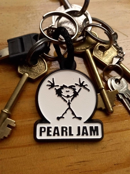 Ameba | Pearl Jam Grunge Rock Band Keychain - Grunge Music Essential