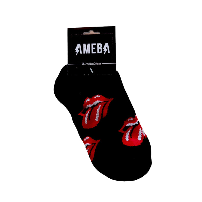 Ameba | Rolling Stone Rock and Roll Icon World Tribute Socks - Stylish Statement | 20 cm x 10 cm