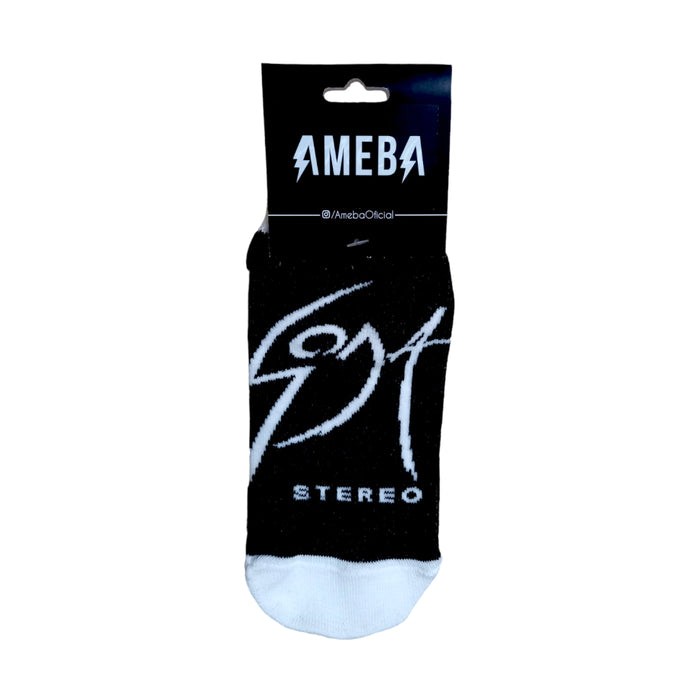 Ameba | Soda Stereo Iconic Spanish Rock Ankle Socks - Stylish & Comfortable | 20 cm x 10 cm