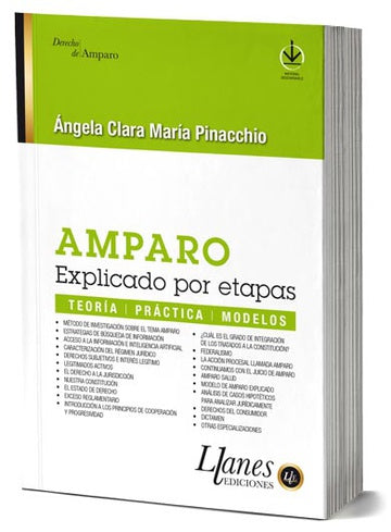 Amparo Explicado Por Etapas (Teoria - Práctica - Modelos) - Law Book - by Angela Clara M. Pinacchio - Llanes Ediciones Libros Editorial (Spanish)