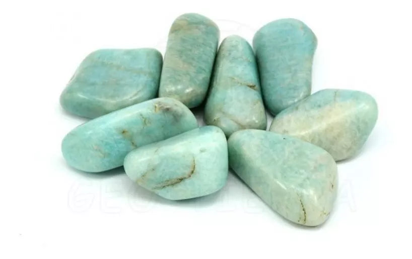 Arcana Caeli | Premium Tumbled Amazonite Stone - Natural Calm and Balance Crystal | Price for one unit