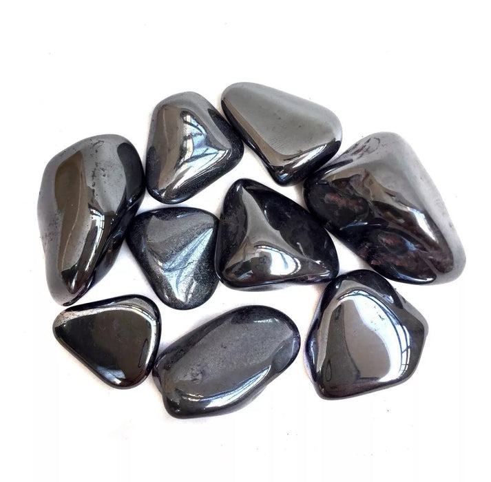 Arcana Caeli | Premium Tumbled Hematite Stone - Natural Energy Crystal | Price for 100g