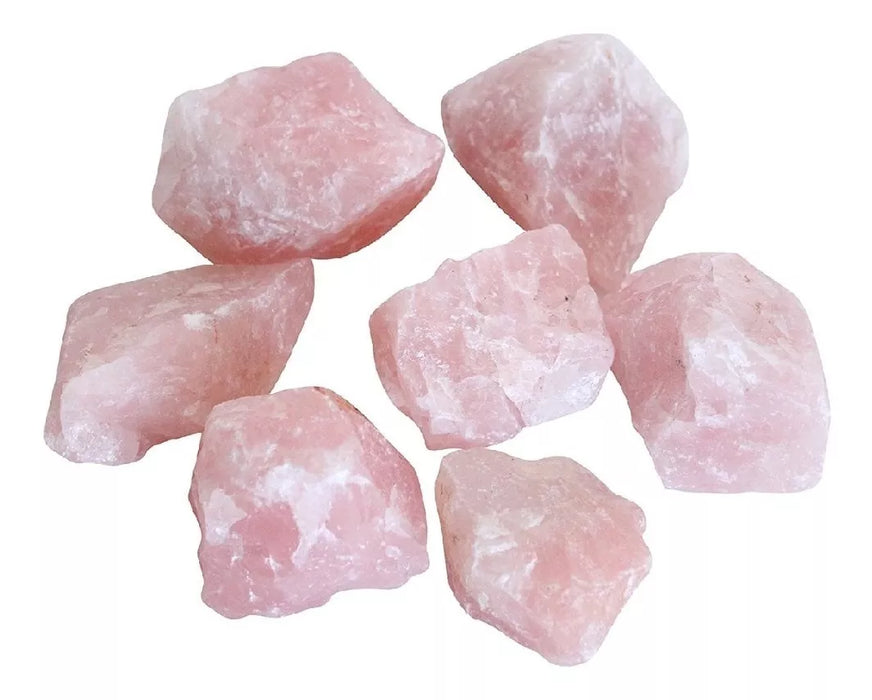 Arcana Caeli | Raw Premium Rose Quartz Crystal - Natural Love Stone | Price for 100g