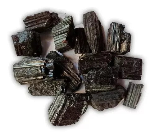 Arcana Caeli | Small Black Tourmaline Crystal - Natural Energy Stone | Price for 10 units