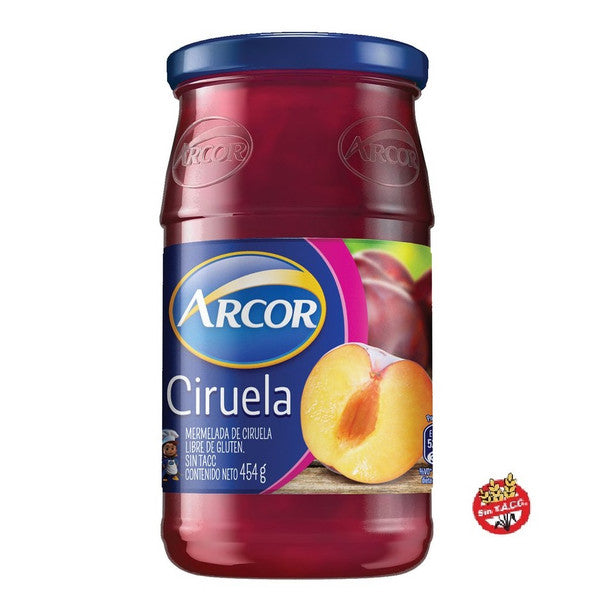 Arcor Mermelada de Ciruela Classic Plum Marmalde Sweet Jam, 454 g / 16.01 oz