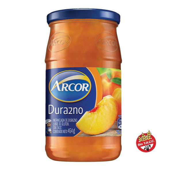 Arcor Mermelada de Durazno Classic Peach Marmalde Sweet Jam, 454 g / 16.01 oz