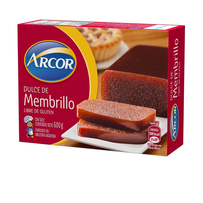 Pasta de Marmelo Arcor Dulce de Membrillo, 500 g / 1,1 lb 