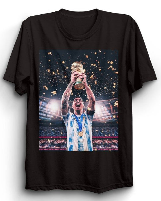 Argentina Champion Messi Tee - Cotton/Modal, Printed