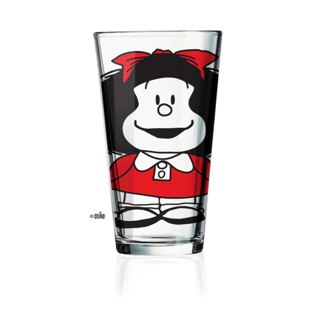 Argentinian Comic Glass - Mafalda Sonrie | 350 ml