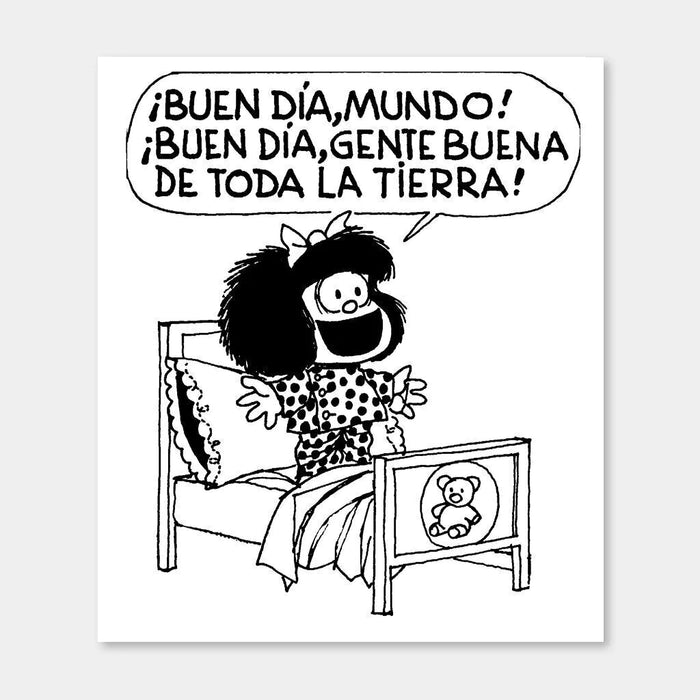 Argentinian Comic Magnet - Comic Art, 9.5 cm x 8 cm - Good Day Vibes