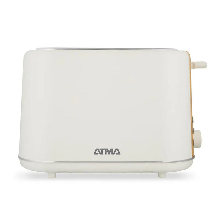 Atma Plastic Material Toaster with Cable Storage, Cancel - Reheat - Defrost Functions - 800 W