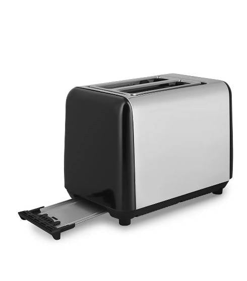Atma Stainless Steel Toaster with Anti-Jam Function & Self-Centering Guide - 220 V